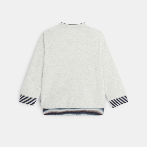 جاكيت سحاب من الصوف الناعم